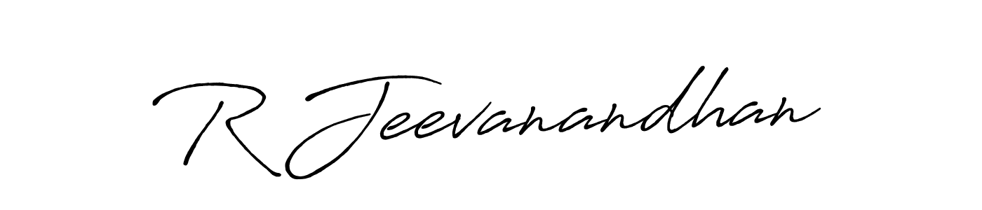 You should practise on your own different ways (Antro_Vectra_Bolder) to write your name (R Jeevanandhan) in signature. don't let someone else do it for you. R Jeevanandhan signature style 7 images and pictures png