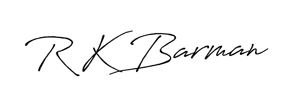 Also we have R K Barman name is the best signature style. Create professional handwritten signature collection using Antro_Vectra_Bolder autograph style. R K Barman signature style 7 images and pictures png