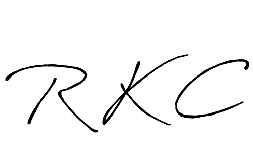Antro_Vectra_Bolder is a professional signature style that is perfect for those who want to add a touch of class to their signature. It is also a great choice for those who want to make their signature more unique. Get R K C name to fancy signature for free. R K C signature style 7 images and pictures png