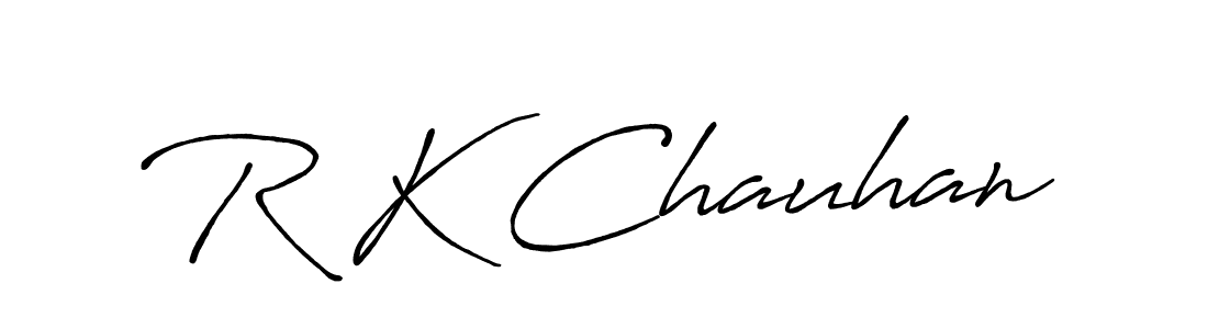 Similarly Antro_Vectra_Bolder is the best handwritten signature design. Signature creator online .You can use it as an online autograph creator for name R K Chauhan. R K Chauhan signature style 7 images and pictures png