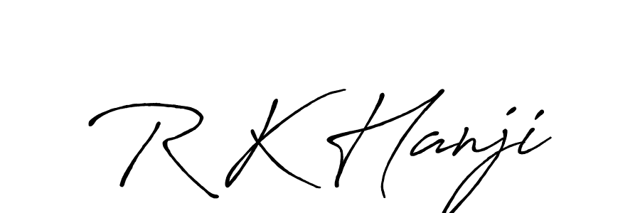 Make a beautiful signature design for name R K Hanji. Use this online signature maker to create a handwritten signature for free. R K Hanji signature style 7 images and pictures png
