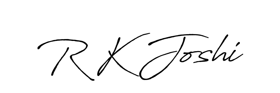 Also You can easily find your signature by using the search form. We will create R K Joshi name handwritten signature images for you free of cost using Antro_Vectra_Bolder sign style. R K Joshi signature style 7 images and pictures png