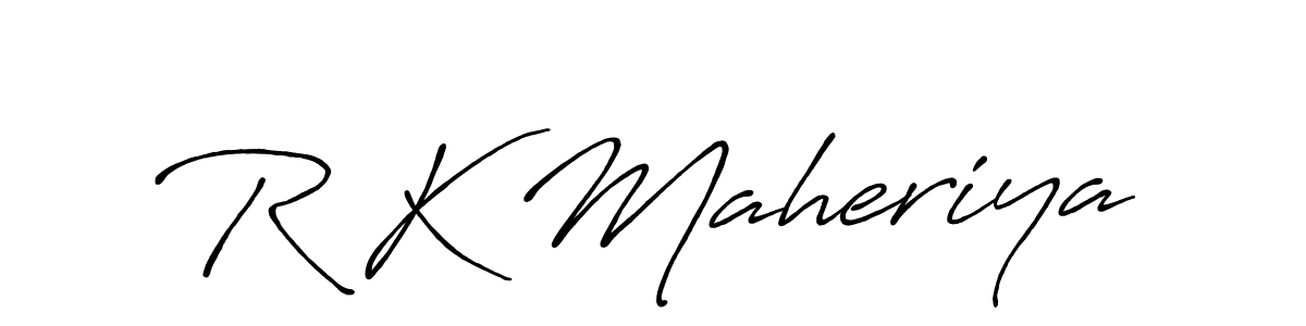Similarly Antro_Vectra_Bolder is the best handwritten signature design. Signature creator online .You can use it as an online autograph creator for name R K Maheriya. R K Maheriya signature style 7 images and pictures png