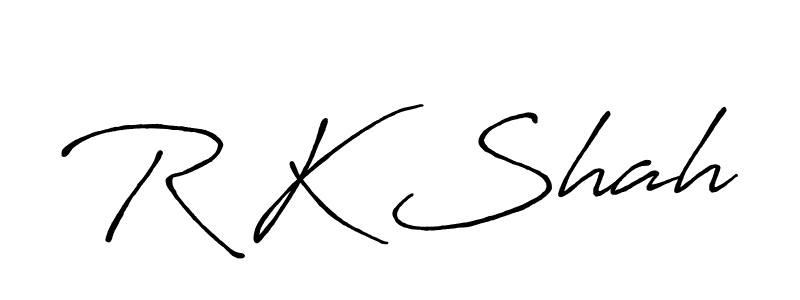 How to Draw R K Shah signature style? Antro_Vectra_Bolder is a latest design signature styles for name R K Shah. R K Shah signature style 7 images and pictures png