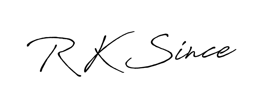 It looks lik you need a new signature style for name R K Since. Design unique handwritten (Antro_Vectra_Bolder) signature with our free signature maker in just a few clicks. R K Since signature style 7 images and pictures png