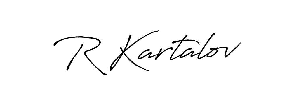 How to Draw R Kartalov signature style? Antro_Vectra_Bolder is a latest design signature styles for name R Kartalov. R Kartalov signature style 7 images and pictures png