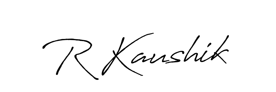 Once you've used our free online signature maker to create your best signature Antro_Vectra_Bolder style, it's time to enjoy all of the benefits that R Kaushik name signing documents. R Kaushik signature style 7 images and pictures png