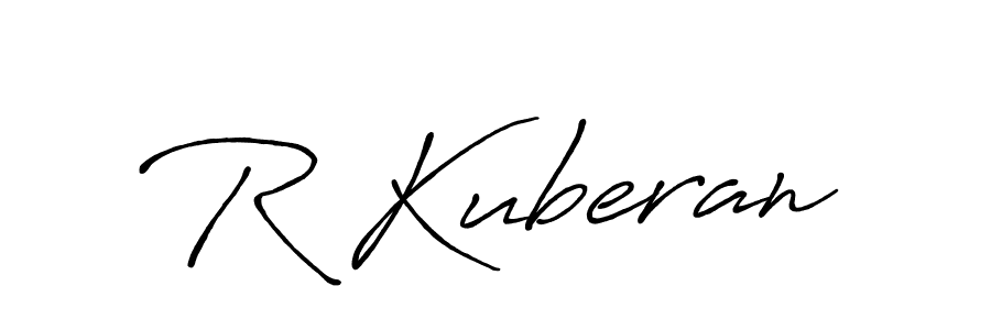 Antro_Vectra_Bolder is a professional signature style that is perfect for those who want to add a touch of class to their signature. It is also a great choice for those who want to make their signature more unique. Get R Kuberan name to fancy signature for free. R Kuberan signature style 7 images and pictures png