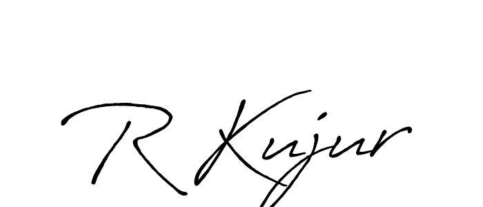 Once you've used our free online signature maker to create your best signature Antro_Vectra_Bolder style, it's time to enjoy all of the benefits that R Kujur name signing documents. R Kujur signature style 7 images and pictures png