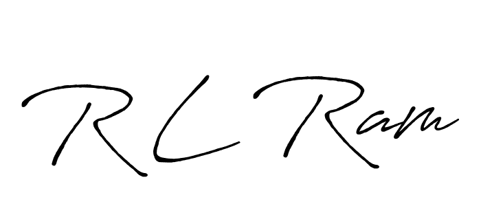 See photos of R L Ram official signature by Spectra . Check more albums & portfolios. Read reviews & check more about Antro_Vectra_Bolder font. R L Ram signature style 7 images and pictures png