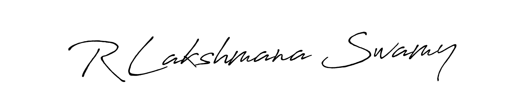 Make a beautiful signature design for name R Lakshmana Swamy. Use this online signature maker to create a handwritten signature for free. R Lakshmana Swamy signature style 7 images and pictures png