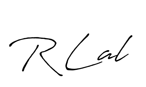 Similarly Antro_Vectra_Bolder is the best handwritten signature design. Signature creator online .You can use it as an online autograph creator for name R Lal. R Lal signature style 7 images and pictures png