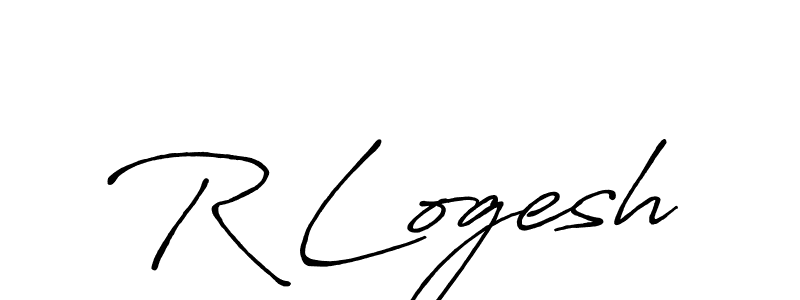 Similarly Antro_Vectra_Bolder is the best handwritten signature design. Signature creator online .You can use it as an online autograph creator for name R Logesh. R Logesh signature style 7 images and pictures png