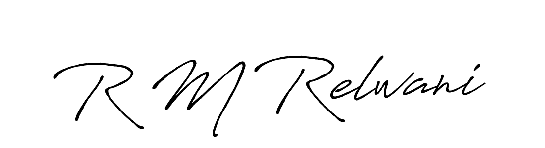 Best and Professional Signature Style for R M Relwani. Antro_Vectra_Bolder Best Signature Style Collection. R M Relwani signature style 7 images and pictures png