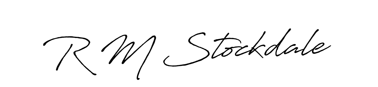 You can use this online signature creator to create a handwritten signature for the name R M Stockdale. This is the best online autograph maker. R M Stockdale signature style 7 images and pictures png