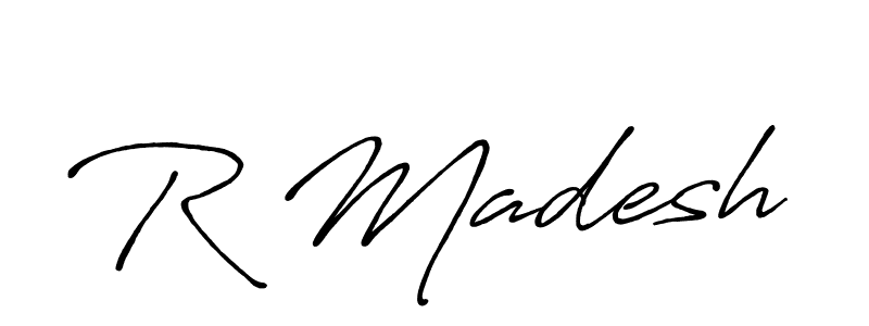 Best and Professional Signature Style for R Madesh. Antro_Vectra_Bolder Best Signature Style Collection. R Madesh signature style 7 images and pictures png