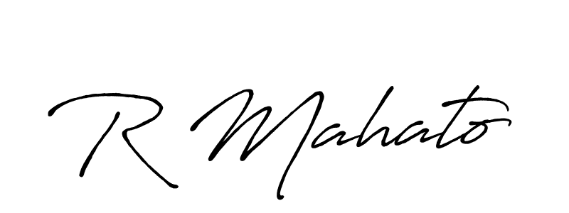 Here are the top 10 professional signature styles for the name R Mahato. These are the best autograph styles you can use for your name. R Mahato signature style 7 images and pictures png