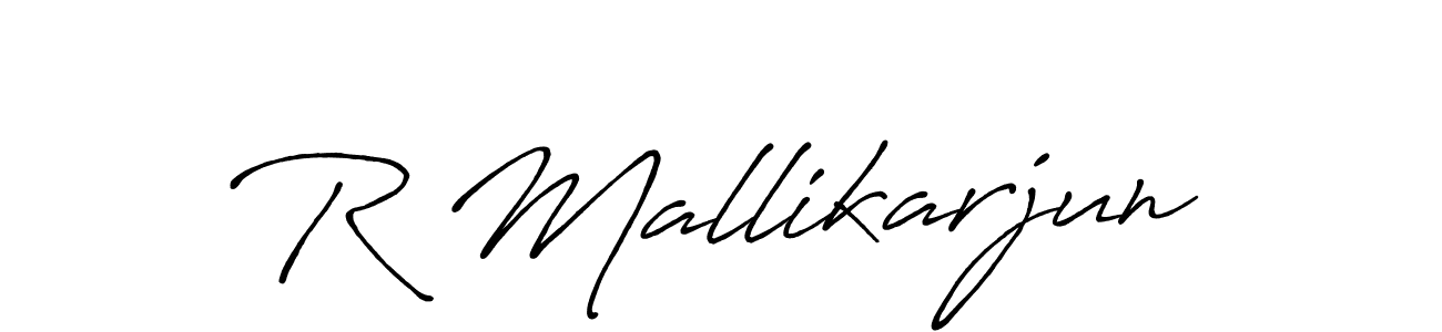 Also we have R Mallikarjun name is the best signature style. Create professional handwritten signature collection using Antro_Vectra_Bolder autograph style. R Mallikarjun signature style 7 images and pictures png