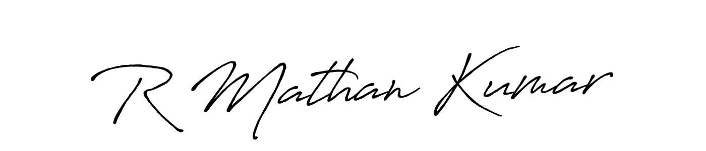 Antro_Vectra_Bolder is a professional signature style that is perfect for those who want to add a touch of class to their signature. It is also a great choice for those who want to make their signature more unique. Get R Mathan Kumar name to fancy signature for free. R Mathan Kumar signature style 7 images and pictures png