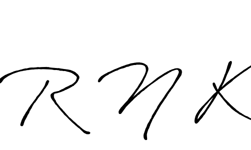 You should practise on your own different ways (Antro_Vectra_Bolder) to write your name (R N K) in signature. don't let someone else do it for you. R N K signature style 7 images and pictures png