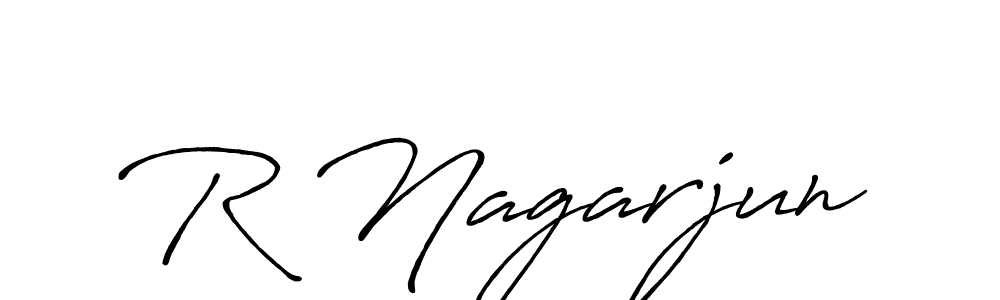 How to Draw R Nagarjun signature style? Antro_Vectra_Bolder is a latest design signature styles for name R Nagarjun. R Nagarjun signature style 7 images and pictures png