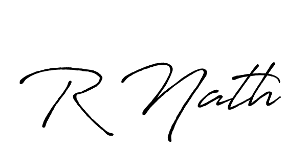 Similarly Antro_Vectra_Bolder is the best handwritten signature design. Signature creator online .You can use it as an online autograph creator for name R Nath. R Nath signature style 7 images and pictures png