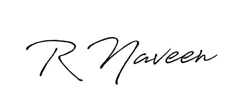 if you are searching for the best signature style for your name R Naveen. so please give up your signature search. here we have designed multiple signature styles  using Antro_Vectra_Bolder. R Naveen signature style 7 images and pictures png