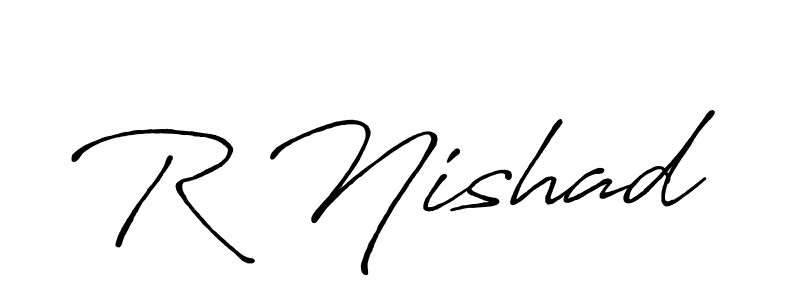 Check out images of Autograph of R Nishad name. Actor R Nishad Signature Style. Antro_Vectra_Bolder is a professional sign style online. R Nishad signature style 7 images and pictures png