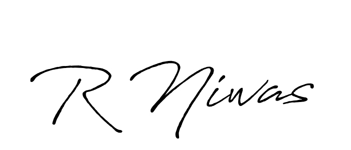 You should practise on your own different ways (Antro_Vectra_Bolder) to write your name (R Niwas) in signature. don't let someone else do it for you. R Niwas signature style 7 images and pictures png