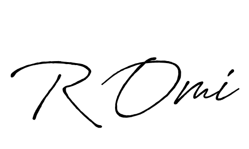 Make a beautiful signature design for name R Omi. Use this online signature maker to create a handwritten signature for free. R Omi signature style 7 images and pictures png
