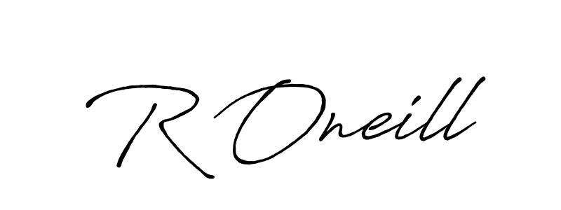 Use a signature maker to create a handwritten signature online. With this signature software, you can design (Antro_Vectra_Bolder) your own signature for name R Oneill. R Oneill signature style 7 images and pictures png