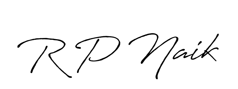 if you are searching for the best signature style for your name R P Naik. so please give up your signature search. here we have designed multiple signature styles  using Antro_Vectra_Bolder. R P Naik signature style 7 images and pictures png