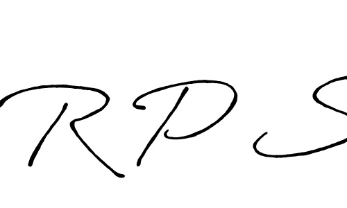 Best and Professional Signature Style for R P S. Antro_Vectra_Bolder Best Signature Style Collection. R P S signature style 7 images and pictures png