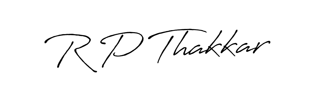 if you are searching for the best signature style for your name R P Thakkar. so please give up your signature search. here we have designed multiple signature styles  using Antro_Vectra_Bolder. R P Thakkar signature style 7 images and pictures png