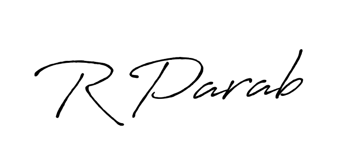 This is the best signature style for the R Parab name. Also you like these signature font (Antro_Vectra_Bolder). Mix name signature. R Parab signature style 7 images and pictures png