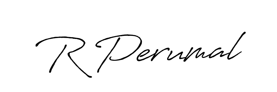 You can use this online signature creator to create a handwritten signature for the name R Perumal. This is the best online autograph maker. R Perumal signature style 7 images and pictures png