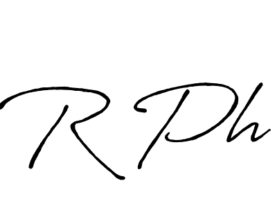 See photos of R Ph official signature by Spectra . Check more albums & portfolios. Read reviews & check more about Antro_Vectra_Bolder font. R Ph signature style 7 images and pictures png