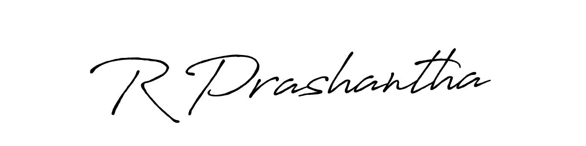 You can use this online signature creator to create a handwritten signature for the name R Prashantha. This is the best online autograph maker. R Prashantha signature style 7 images and pictures png