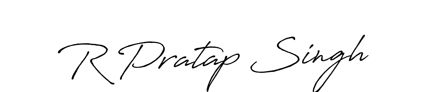 if you are searching for the best signature style for your name R Pratap Singh. so please give up your signature search. here we have designed multiple signature styles  using Antro_Vectra_Bolder. R Pratap Singh signature style 7 images and pictures png