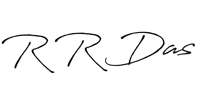 Also You can easily find your signature by using the search form. We will create R R Das name handwritten signature images for you free of cost using Antro_Vectra_Bolder sign style. R R Das signature style 7 images and pictures png
