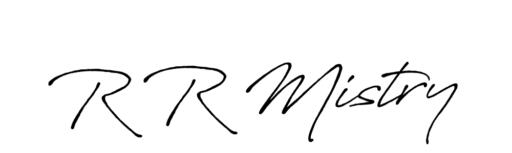 Make a beautiful signature design for name R R Mistry. Use this online signature maker to create a handwritten signature for free. R R Mistry signature style 7 images and pictures png