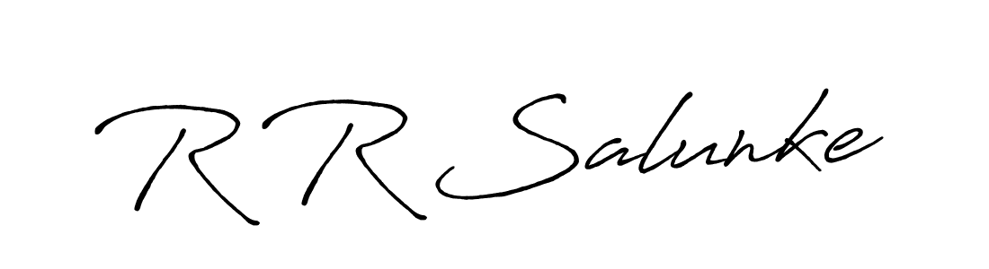 Similarly Antro_Vectra_Bolder is the best handwritten signature design. Signature creator online .You can use it as an online autograph creator for name R R Salunke. R R Salunke signature style 7 images and pictures png