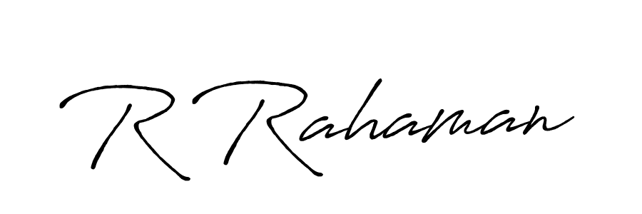 Similarly Antro_Vectra_Bolder is the best handwritten signature design. Signature creator online .You can use it as an online autograph creator for name R Rahaman. R Rahaman signature style 7 images and pictures png