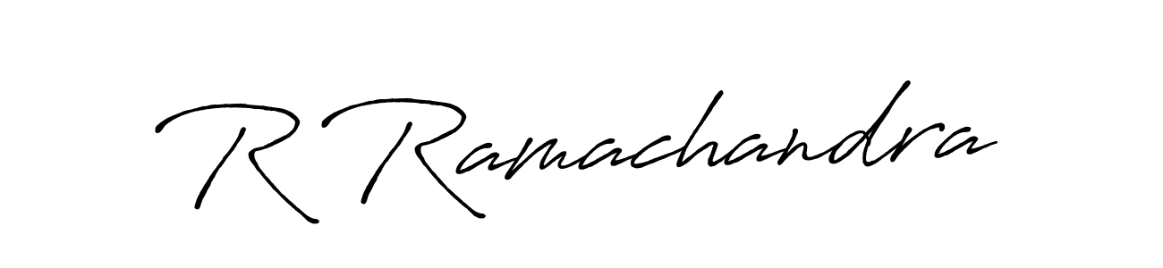 Make a beautiful signature design for name R Ramachandra. Use this online signature maker to create a handwritten signature for free. R Ramachandra signature style 7 images and pictures png