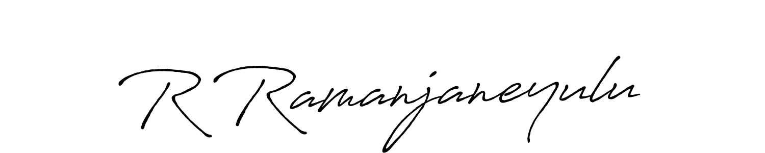 This is the best signature style for the R Ramanjaneyulu name. Also you like these signature font (Antro_Vectra_Bolder). Mix name signature. R Ramanjaneyulu signature style 7 images and pictures png