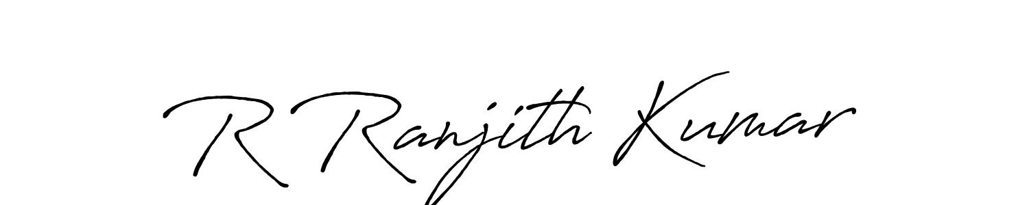 How to Draw R Ranjith Kumar signature style? Antro_Vectra_Bolder is a latest design signature styles for name R Ranjith Kumar. R Ranjith Kumar signature style 7 images and pictures png