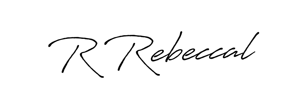 Once you've used our free online signature maker to create your best signature Antro_Vectra_Bolder style, it's time to enjoy all of the benefits that R Rebeccal name signing documents. R Rebeccal signature style 7 images and pictures png