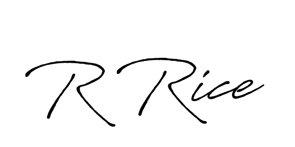Best and Professional Signature Style for R Rice. Antro_Vectra_Bolder Best Signature Style Collection. R Rice signature style 7 images and pictures png