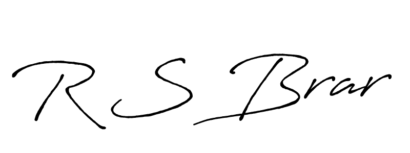 Here are the top 10 professional signature styles for the name R S Brar. These are the best autograph styles you can use for your name. R S Brar signature style 7 images and pictures png