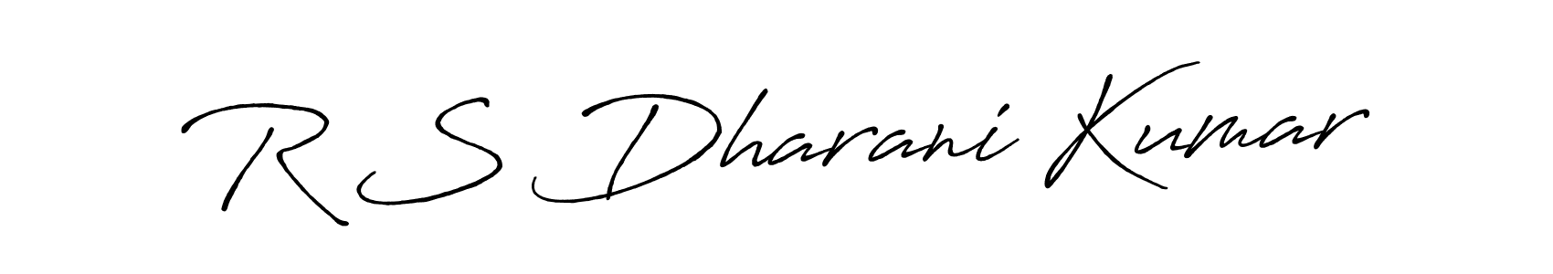 Make a beautiful signature design for name R S Dharani Kumar. Use this online signature maker to create a handwritten signature for free. R S Dharani Kumar signature style 7 images and pictures png
